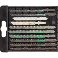 Набор полотен по дереву и металлу KRAFTOOL EU-хвост., 10 шт 159590-H10