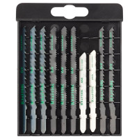 Набор полотен по дереву и металлу KRAFTOOL EU-хвост., 10 шт 159590-H10