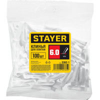 Клинья для кафеля (100 шт; 23х4х5 мм) Stayer 3382-1