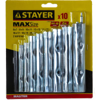 Набор трубчатых ключей STAYER 2719-H10