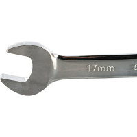 Трещоточный комбинированный ключ Jonnesway W45117