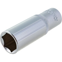 Головка торцевая глубокая 1/4" DR (12 мм) для гайковертов Jonnesway S04HD2112