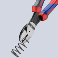 Бокорезы Knipex особо мощные, 200 мм, фосфатированные, 2-комп ручки KN-7402200