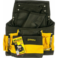 Сумка поясная 10 карманов для ручного инструмента Stayer 38605