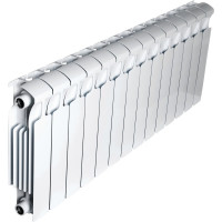 Биметаллический радиатор RIFAR MONOLIT 350 14 секц. бок. R-MN-350-14
