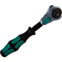 Трещоточный ключ Wera, Zyklop 1/4"х152 мм, WE-003500