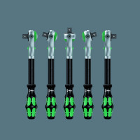 Трещоточный ключ Wera, Zyklop 1/4"х152 мм, WE-003500