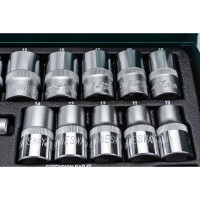 Набор торцевых головок 1/2"DR Jonnesway 10-32 мм S04H4524S