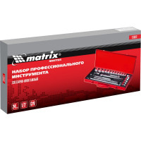 Автомобильный набор инструмента с квадратом 1/2" MASTER MATRIX 13582
