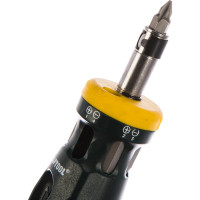 Реверсивная отвертка с битами BIT LOCK 12 в 1 KRAFTOOL 26161-H13