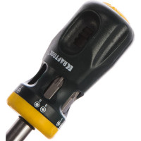 Реверсивная отвертка с битами BIT LOCK 12 в 1 KRAFTOOL 26161-H13