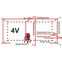 Лазерный уровень ADA 3D Liner 4V А00133