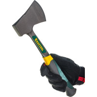 Туристический цельнокованый топорик KRAFTOOL в чехле 20645-06