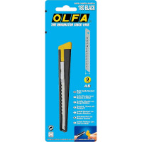 Нож OLFA с сегментированным лезвием 9 мм OL-180-BLACK