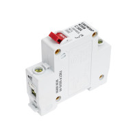 Автоматический выключатель СВЕТОЗАР 1п, "С", 50A, 230/400В 49060-50-C