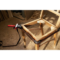 Зажим BESSEY ленточный 3.8 м, уголки адаптируемые (4 шт) в комплекте BE-BAN400