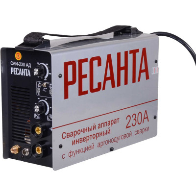Аргонодуговой инвертор Ресанта САИ 230 АД 65/17