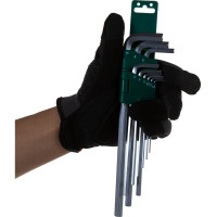 Комплект угловых шестигранников EXTRA LONG Jonnesway H02SM109SL