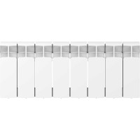 Биметаллический радиатор RIFAR BASE 200 08 секц. бок. R-BA-200-08