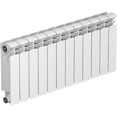 Биметаллический радиатор RIFAR BASE 350 12 секц. бок. R-BA-350-12
