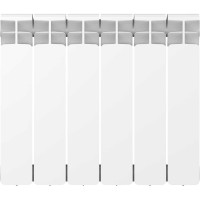 Биметаллический радиатор RIFAR BASE 350 06 секц. бок. R-BA-350-06