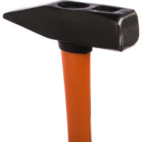 Слесарный молоток SPARTA 500 г,фибергласовая обрезиненная рукоятка// 10375