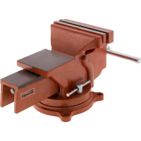 Слесарные тиски SPARTA 150 мм, поворотные, с наковальней 186275