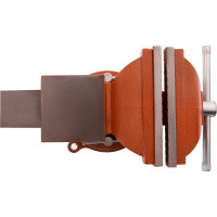 Слесарные тиски SPARTA 150 мм, поворотные, с наковальней 186275