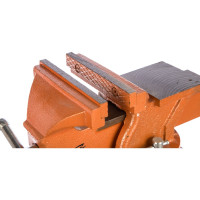 Слесарные тиски SPARTA 150 мм, поворотные, с наковальней 186275