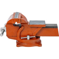 Слесарные тиски SPARTA 150 мм, поворотные, с наковальней 186275