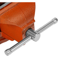 Слесарные тиски SPARTA 150 мм, поворотные, с наковальней 186275