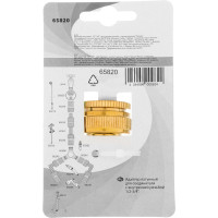 Адаптер латунный, 1/2-3/4, внутренняя резьба, с переходником PALISAD 65820