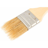Плоская кисть Slimline 1,5 SPARTA натуральная щетина, деревянная ручка// 824255