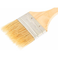 Плоская кисть Slimline 2,5 SPARTA натуральная щетина, деревянная ручка// 824355