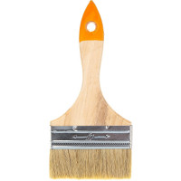 Плоская кисть Slimline 4 SPARTA натуральная щетина, деревянная ручка// 824455