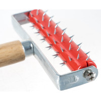 Игольчатый валик для гипсокартона, деревянная ручка MTX MASTER, 87901, 150 мм