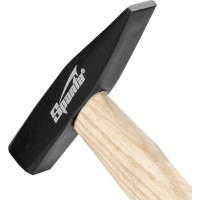 Слесарный молоток SPARTA 100 г, квадратный боек, деревянная рукоятка 102025