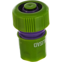 Соединитель пластмассовый быстросъемный для шланга с автостопом 3/4" PALISAD 66165