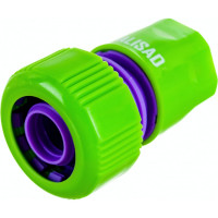 Соединитель пластмассовый быстросъемный для шланга 3/4" PALISAD 66160