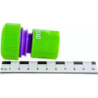 Соединитель пластмассовый быстросъемный для шланга 3/4" PALISAD 66160