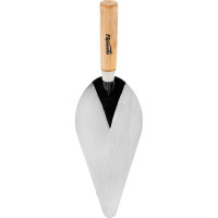 Стальная кельма бетонщика SPARTA 200 мм, деревянная ручка 862805