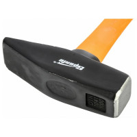 Слесарный молоток SPARTA 1000 г,фибергласовая обрезиненная рукоятка// 10380