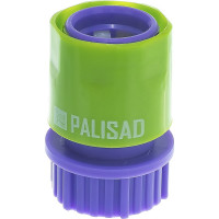 Соединитель пластмассовый быстросъемный с внутренней резьбой 3/4" с автостопом PALISAD 66170