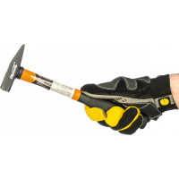 Слесарный молоток SPARTA 200 г,фибергласовая обрезиненная рукоятка// 10372