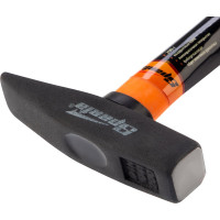 Слесарный молоток SPARTA 200 г,фибергласовая обрезиненная рукоятка// 10372