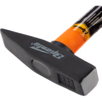 Слесарный молоток SPARTA 300 г, фибергласовая обрезиненная рукоятка 10373