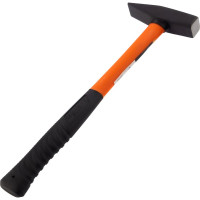 Слесарный молоток SPARTA 300 г, фибергласовая обрезиненная рукоятка 10373