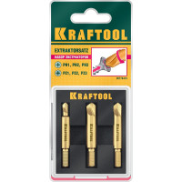 Набор экстракторов поврежденного крепежа KRAFTOOL 3 шт 26770-H3