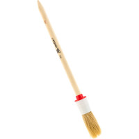 Круглая кисть MTX № 2, натуральная щетина, деревянная ручка// 82072