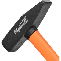 Слесарный молоток SPARTA 400 г, фибергласовая обрезиненная рукоятка 10374